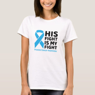Prostate Cancer Support - Hans kamp är min kamp T Shirt