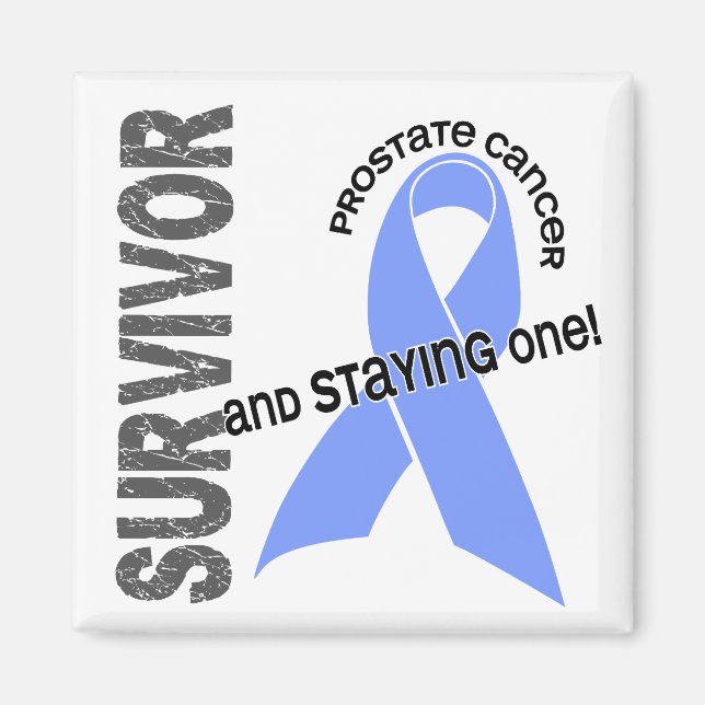 Prostate Cancer Survivor 1 Magnet (Framsidan)