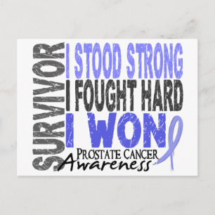 Prostate Cancer Survivor 4 Vykort