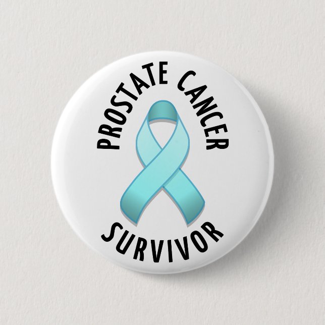 Prostate Cancer Survivor Button Knapp (Framsida)