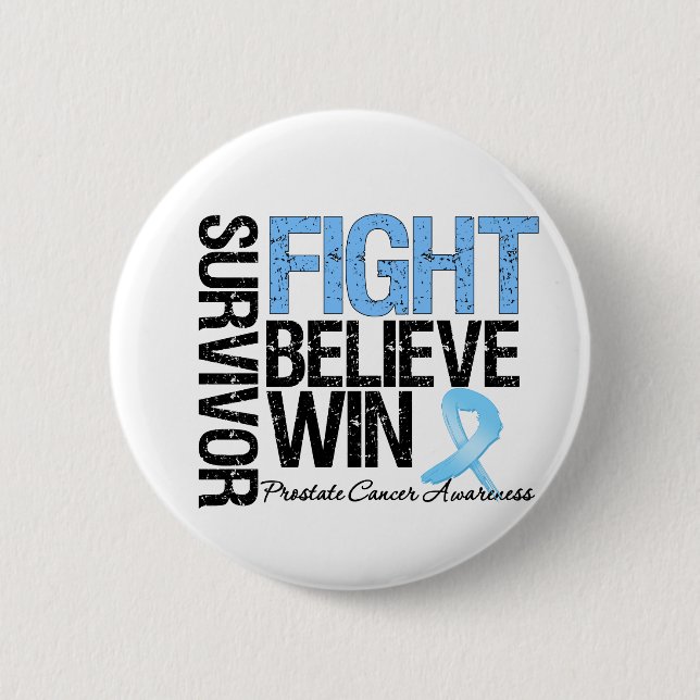 Prostate Cancer Survivor Fight Tro Win Motto Knapp (Framsida)