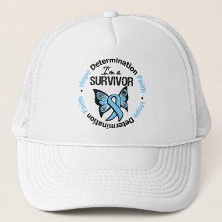 Prostate Cancer Survivor Hope Determination Faith Truckerkeps