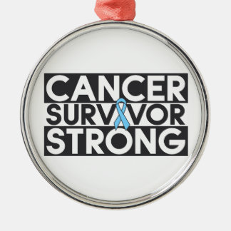 Prostate Cancer Survivor Strong Julgransprydnad Metall