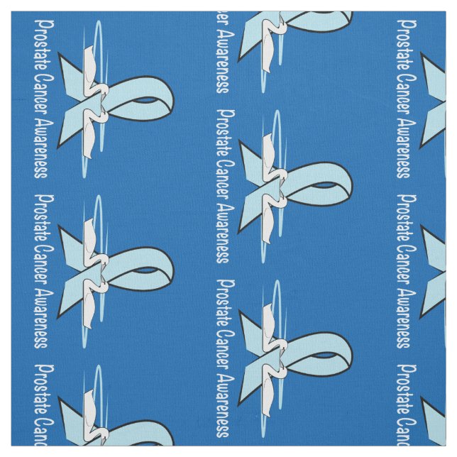 Prostate Cancer Svanar 90 Deg medurs Tyg (Provkarta)