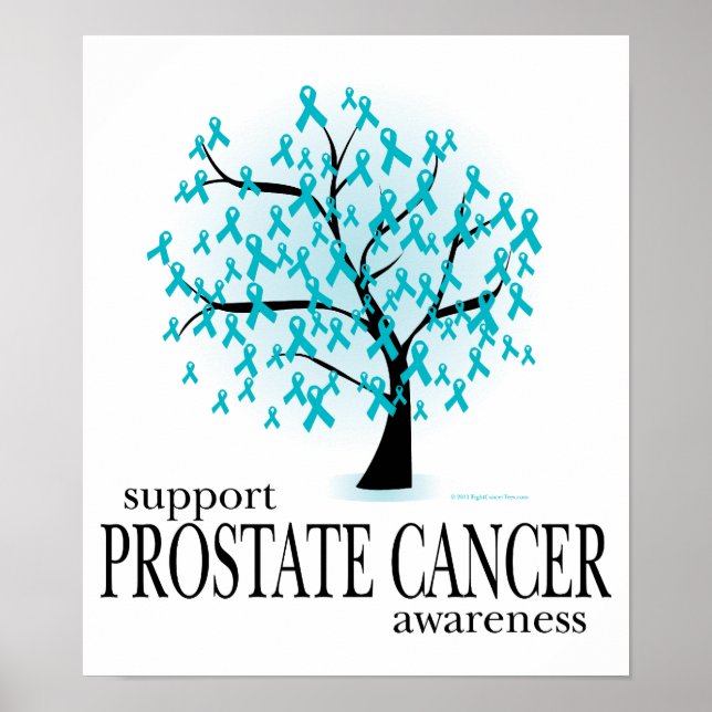 Prostate Cancer Träd Poster (Framsidan)