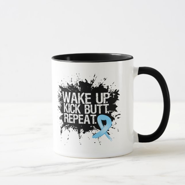 Prostate Cancer Wake Up...Kick Butt ...Repeat Mugg (Höger)