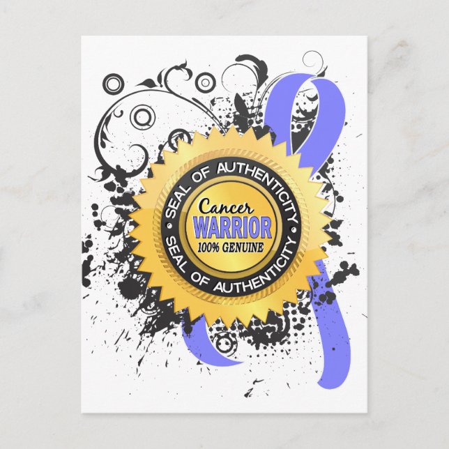 Prostate Cancer Warrior 23 Vykort (Framsida)