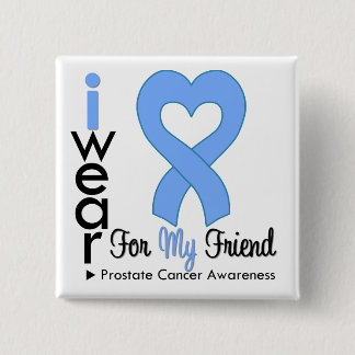 Prostate Canclight Blue Heart Ribbon FRIEND Knapp