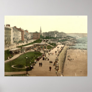 Prostege, Bridlington, Yorkshire, England Poster