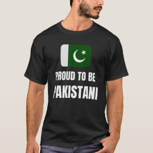 Prostiserad att vara pakistansk t shirt