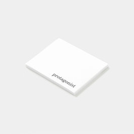 Protagonist Post-it-lappar Post-it Block