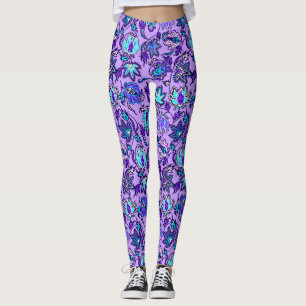 Protea Batik Hawaiian Tropical Blommigt Leggings