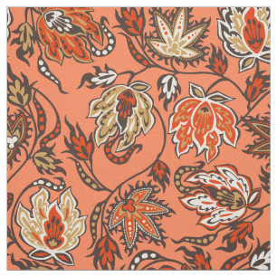 Protea Batik Hawaiian Tropical Blommigt Tyg