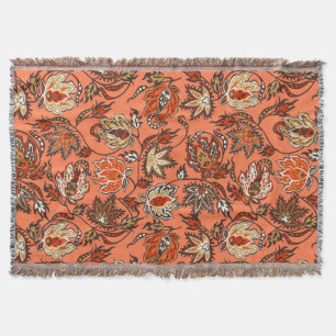 Protea Batik Hawaiian Tropical Throw Blanket Mysfilt