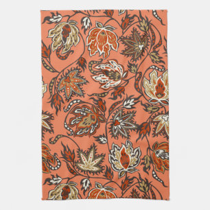 Protea Batik Tropical Flower Kitchen Towel Kökshandduk