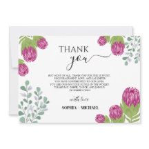 Protea Blomsterträdgård Tack Bröllop