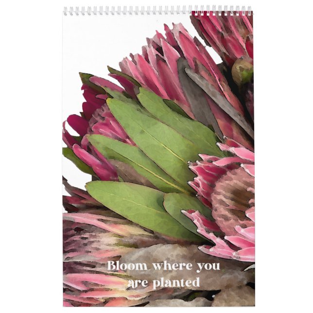 Protea Bouquet Calendar Kalender (Omslag)