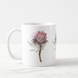 protea flowers kaffemugg