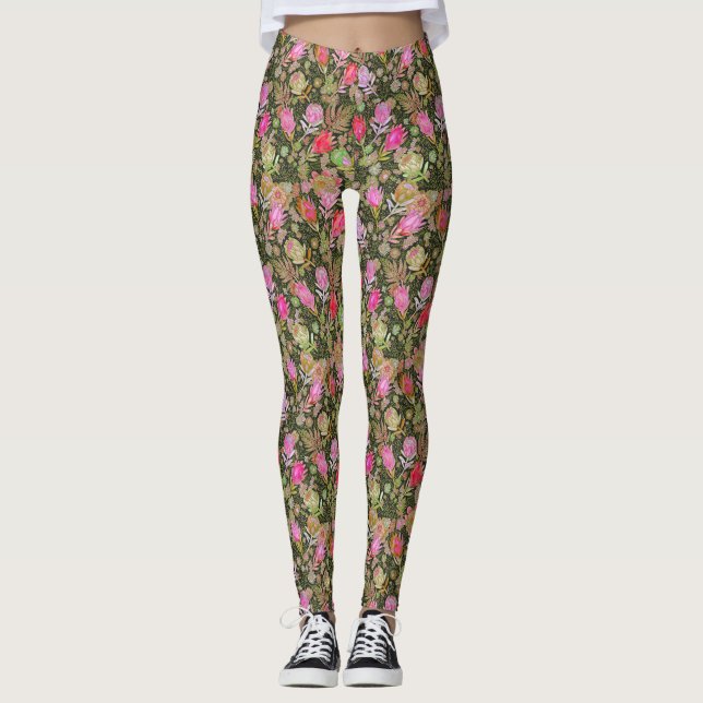 Protea Garden Leggings (Framsida)