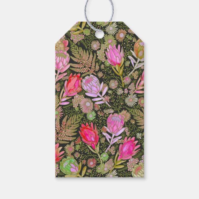 Protea Garden Presentetikett (Framsidan)