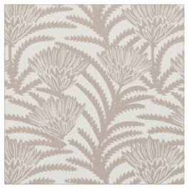 Protea stora blommor ökenutgåva tyg