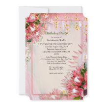 Protea - Strelitzia Flower Birthday