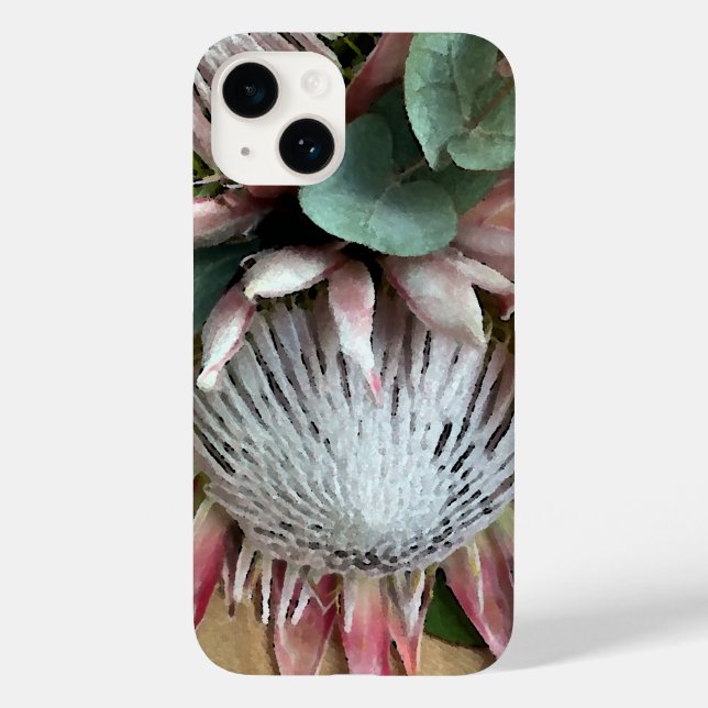 Protea vattencolor iphone case (Baksida)