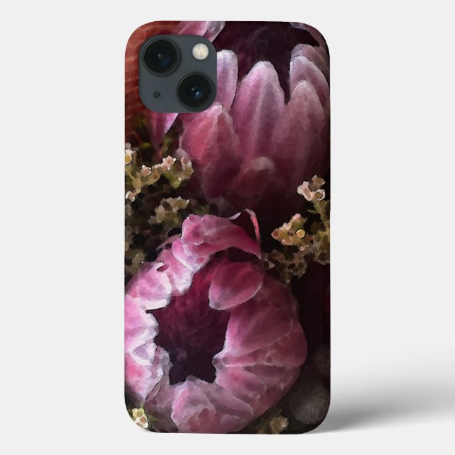 Protea Watercolor iPhone Cover II (Baksida)