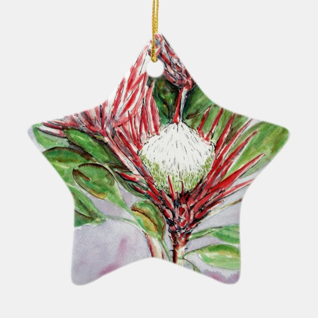 Proteas Julgransprydnad Keramik (Framsidan)