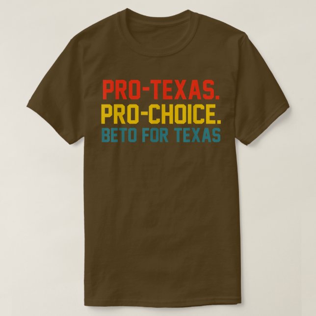 ProTeas ProChoice Beto Apparel T Shirt (Design framsida)
