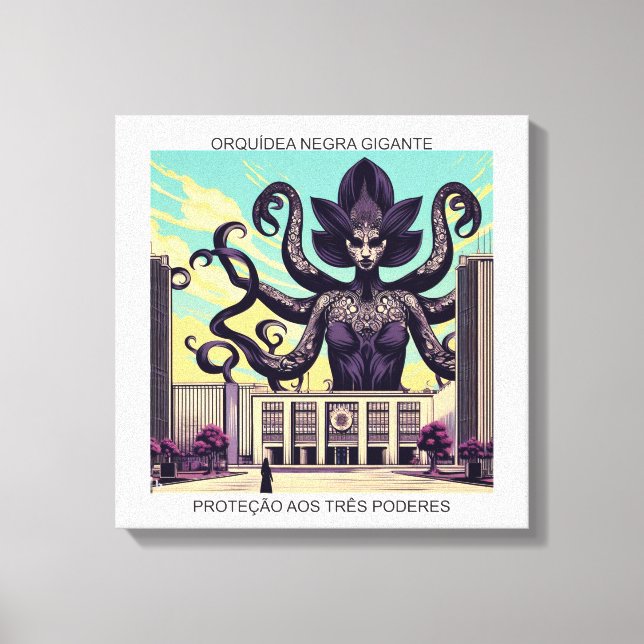 PROTEÇÃO AOS TRÊS PODERES - impressão em tela Canvastryck (Framsida)
