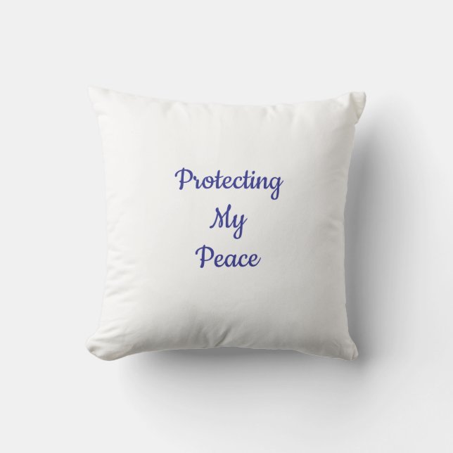 Protect My Peace Pillow Kudde (Framsida)