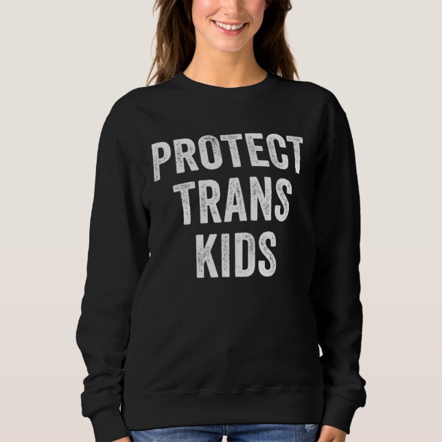 Protect Trans Kids T Shirt (Framsida)