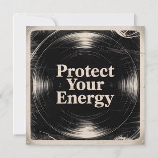 Protect Your Energy Inbjudningar