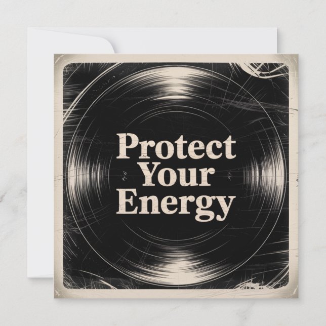 Protect Your Energy Inbjudningar (Framsida)