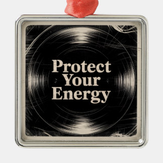 Protect Your Energy Julgransprydnad Metall