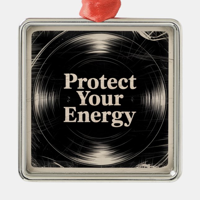 Protect Your Energy Julgransprydnad Metall (Framsidan)