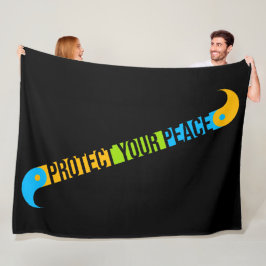 Protect Your Peace Mental Health Wellness Mindful Fleecefilt