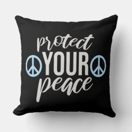 Protect Your Peace Mental Health Wellness Mindful Kudde