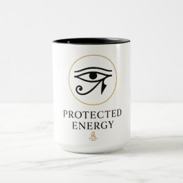 Protected Energy – Minimal Eye of Horus Symbol | Mugg