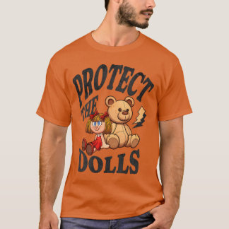 Protecthe Dockor Söt Tjej Kraft Sass Trupp Humor T Shirt