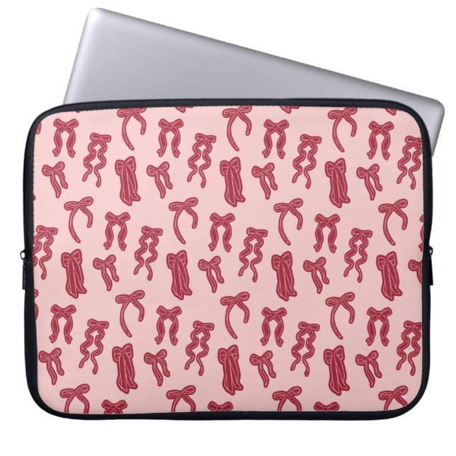 Protection d'ordinateur élégante avec nœuds  laptop fodral (Framsidan)