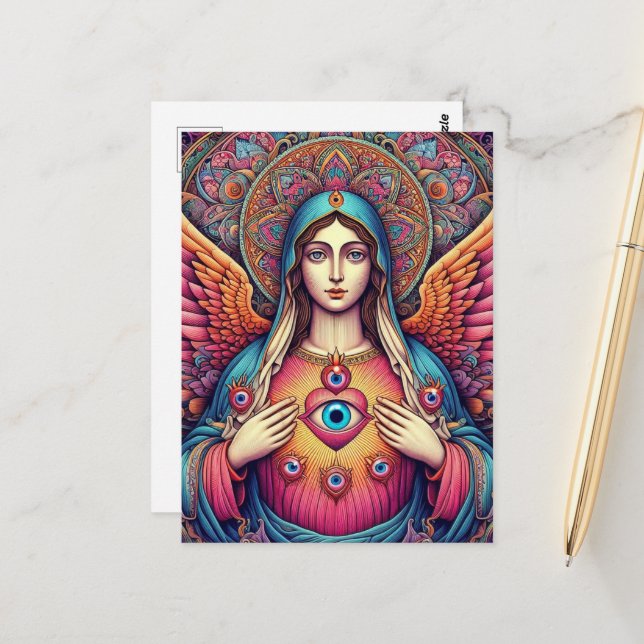  Protection From Evil Sacred Heart Of Mary Vykort (Fram/Back In Situ)