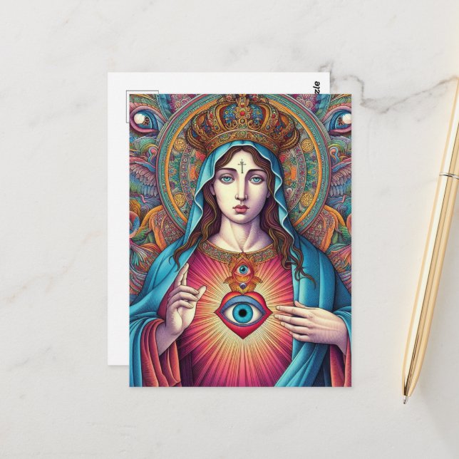  Protection From Evil Sacred Heart Of Mary Vykort (Fram/Back In Situ)