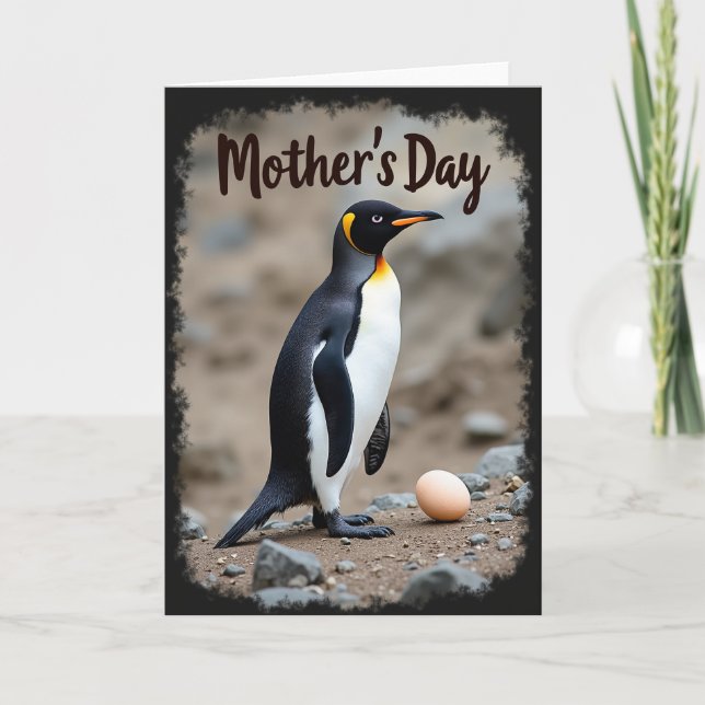 Protective Mother Bird Card Kort (Framsida)
