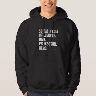 Protector Hero Social Media Influencer Pappa Inneh Hoodie