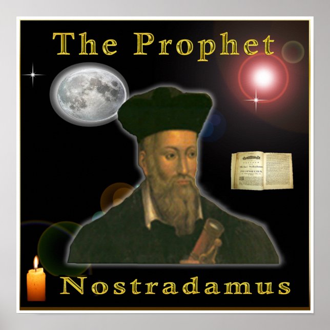 Protehet Nostradamus Poster (Framsidan)