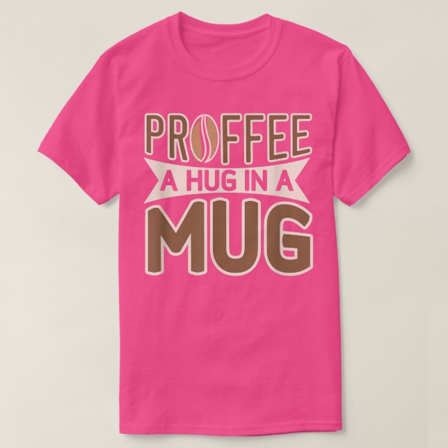 Protein och kaffe240 t shirt (Design framsida)