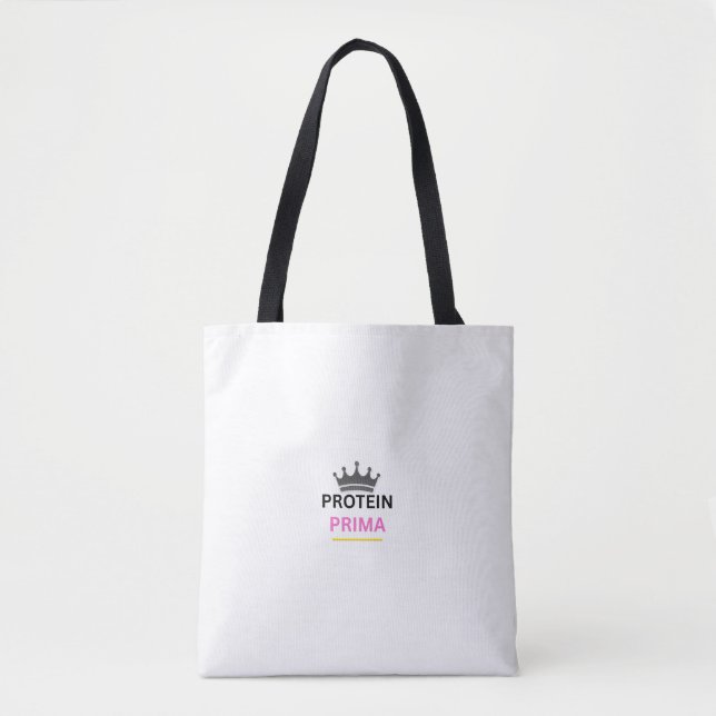Protein Prima Gym Tote Bag  Tygkasse (Framsida)