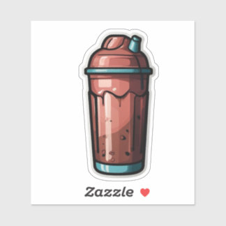Protein Shakes - Gym Sticker Collection Klistermärken
